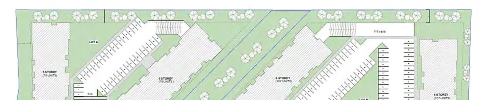 Figure 10 - Proposed Site Plan rendering