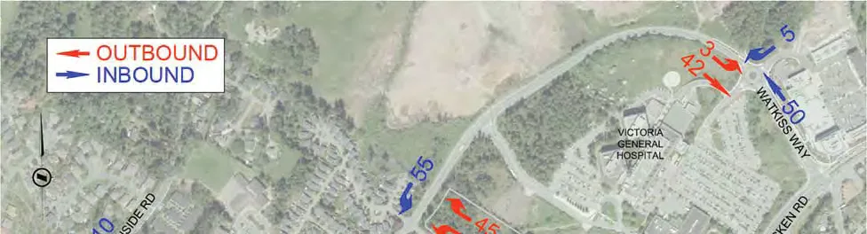 Figure 12 - Trip Assignment - PM Peak Hour map