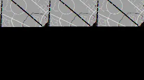 Map detail of F Jetty label