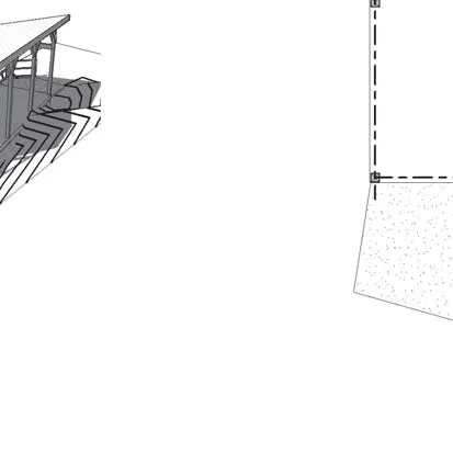 Roof joist detail on Main Floor Plan