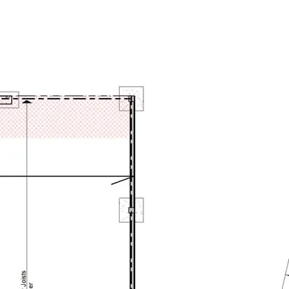 Upper section of Basement Floor Plan