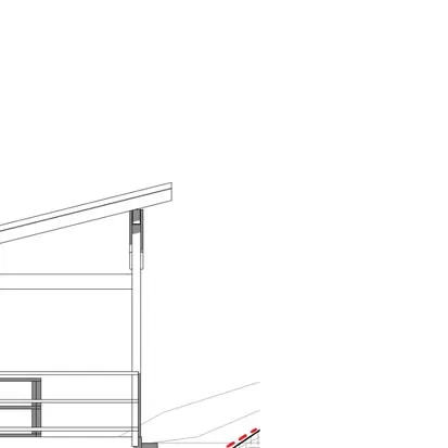 Roof section detail