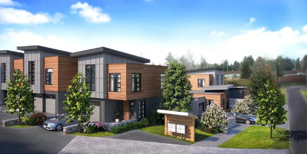Figure 2. Rendering – Driveway entrance