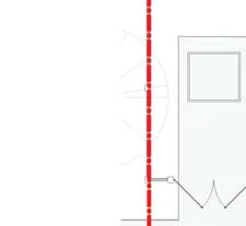 Detailed architectural plan for Block D, Level 1, showing Units 18 through 22.