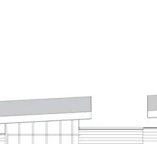 Upper center roof section of Block A1