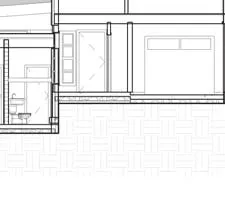 Upper right roof section of Block A1