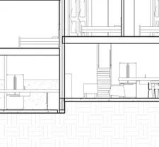 Upper center roof section of Block B1