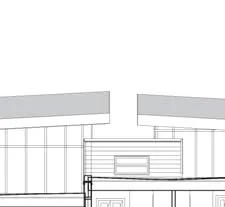Upper right roof section of Block B1