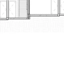 Lower level interior section of Block B1