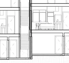Foundation level structural section of Block C1