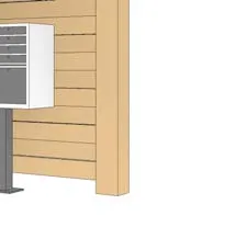Mailbox plan detail callout