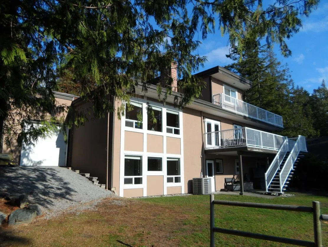South elevation of existing building
