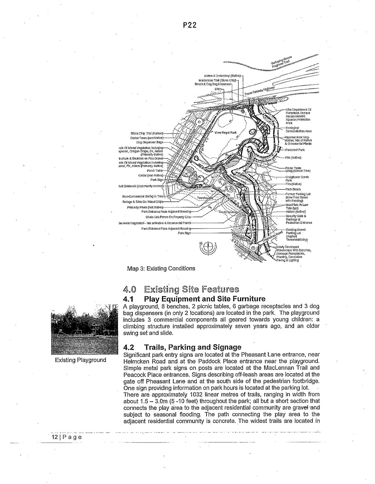 Map 2: Site Ecology