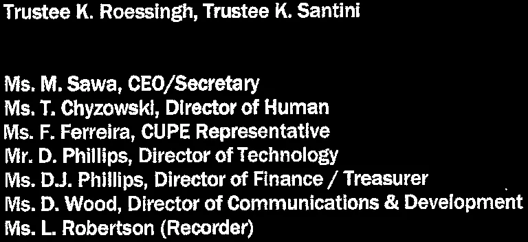 List of Trustees K-L