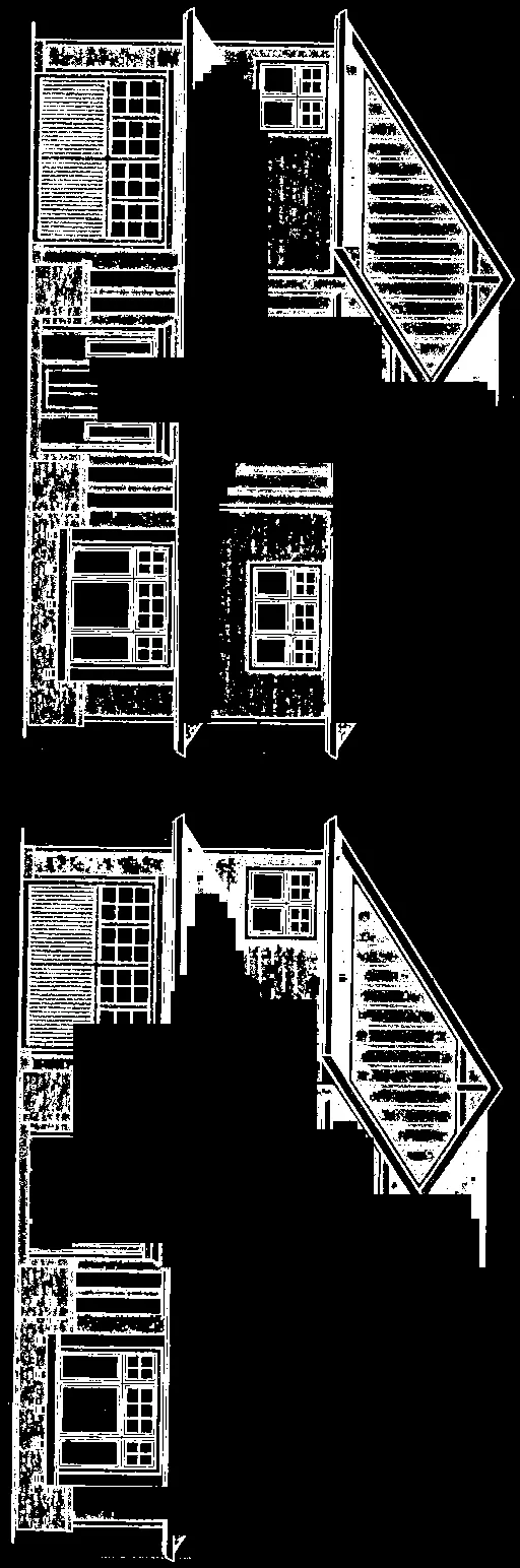 Architectural renderings showing Front Elevations A1, A2, and A3 for Type A Homes