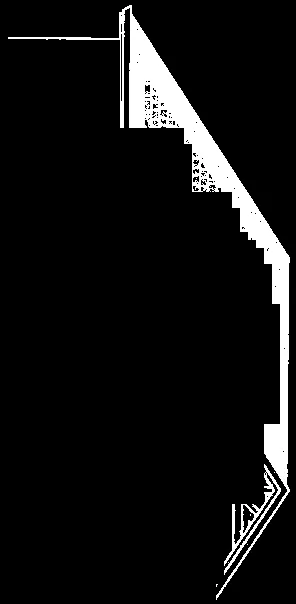 Detailed architectural drawing of Front Elevation C1