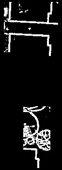 Detail of building footprint and surroundings