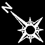 North arrow indicating the orientation of the site plan.