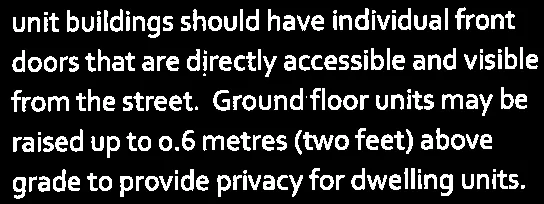 Snippet of guideline vii text