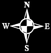Compass rose indicating North orientation.