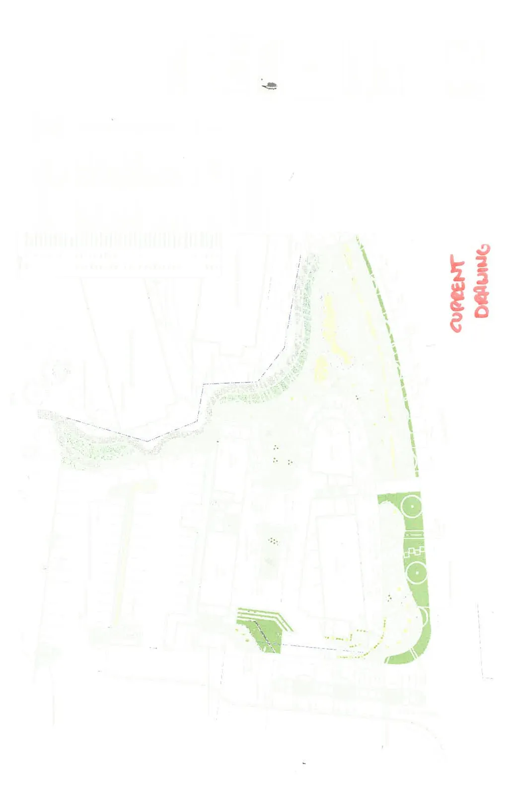 Planting Plan overview showing specific plant species locations and quantities