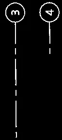 Grid line markers 3 and 4.