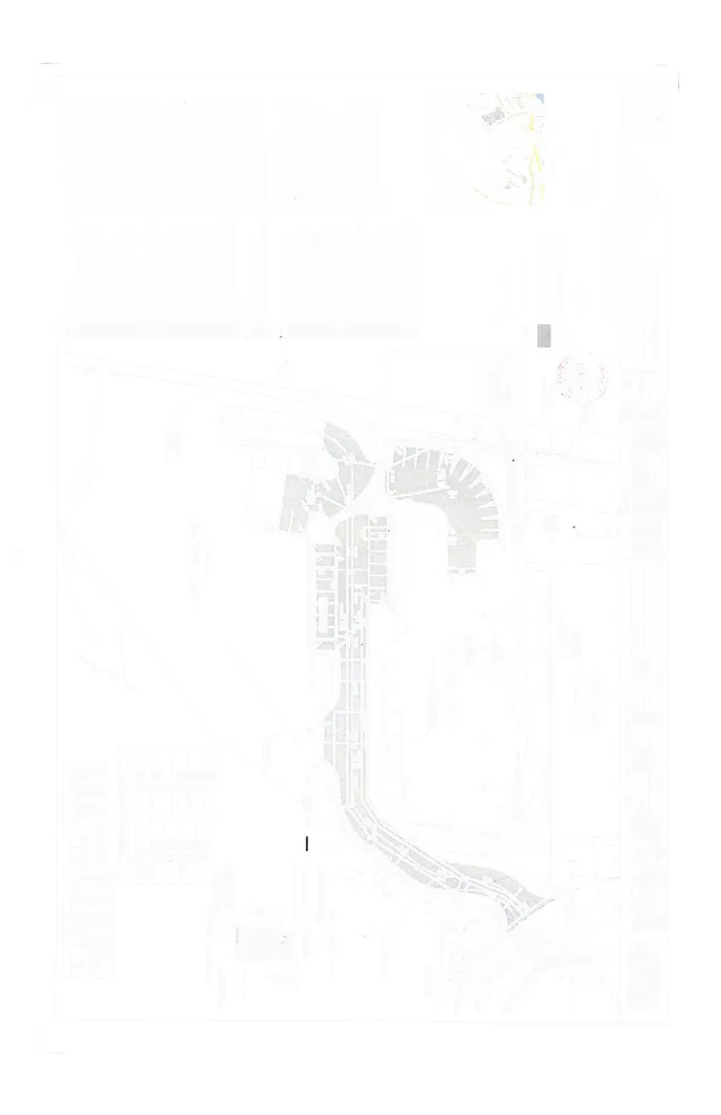 Location Plan map showing the project site at Eagle Creek Village relative to Victoria General Hospital, Helmcken Road, Watkiss Way, and Highway 1.