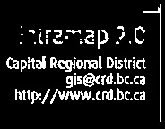 Contact information for the Capital Regional District GIS services