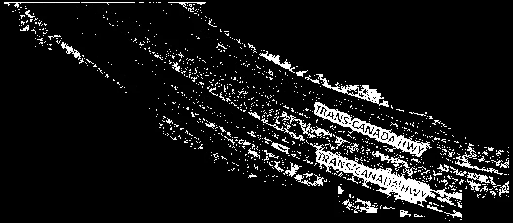 Enlarged detail of property numbers on the map