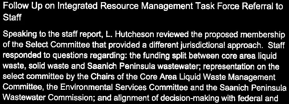 Staff review of Item 3.1 text