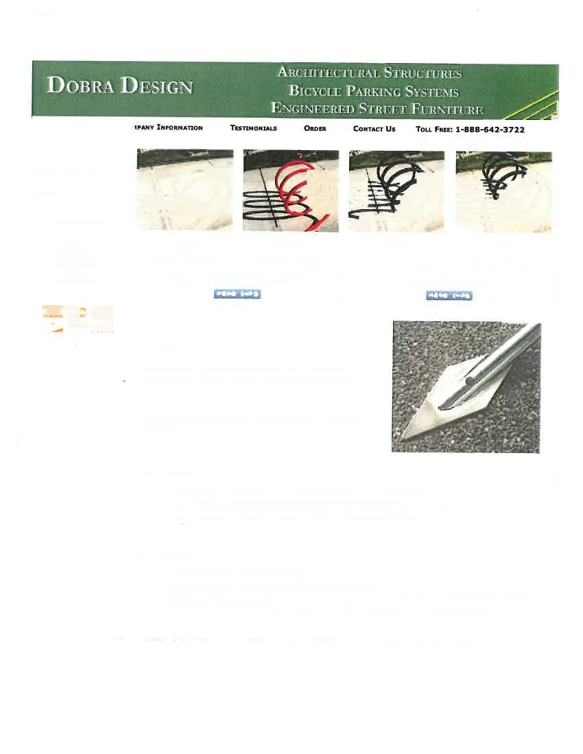 Overview of the Dobra Design Boa series product page