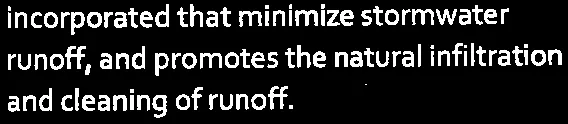 Text snippet of guideline viii regarding stormwater runoff