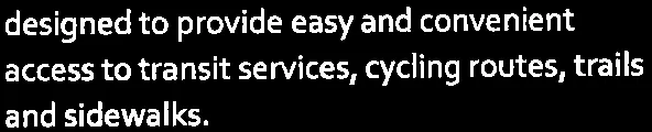 Text snippet of guideline ii regarding access routes