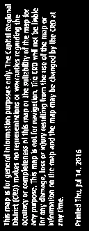Close-up of the "Important" disclaimer text and the print date.