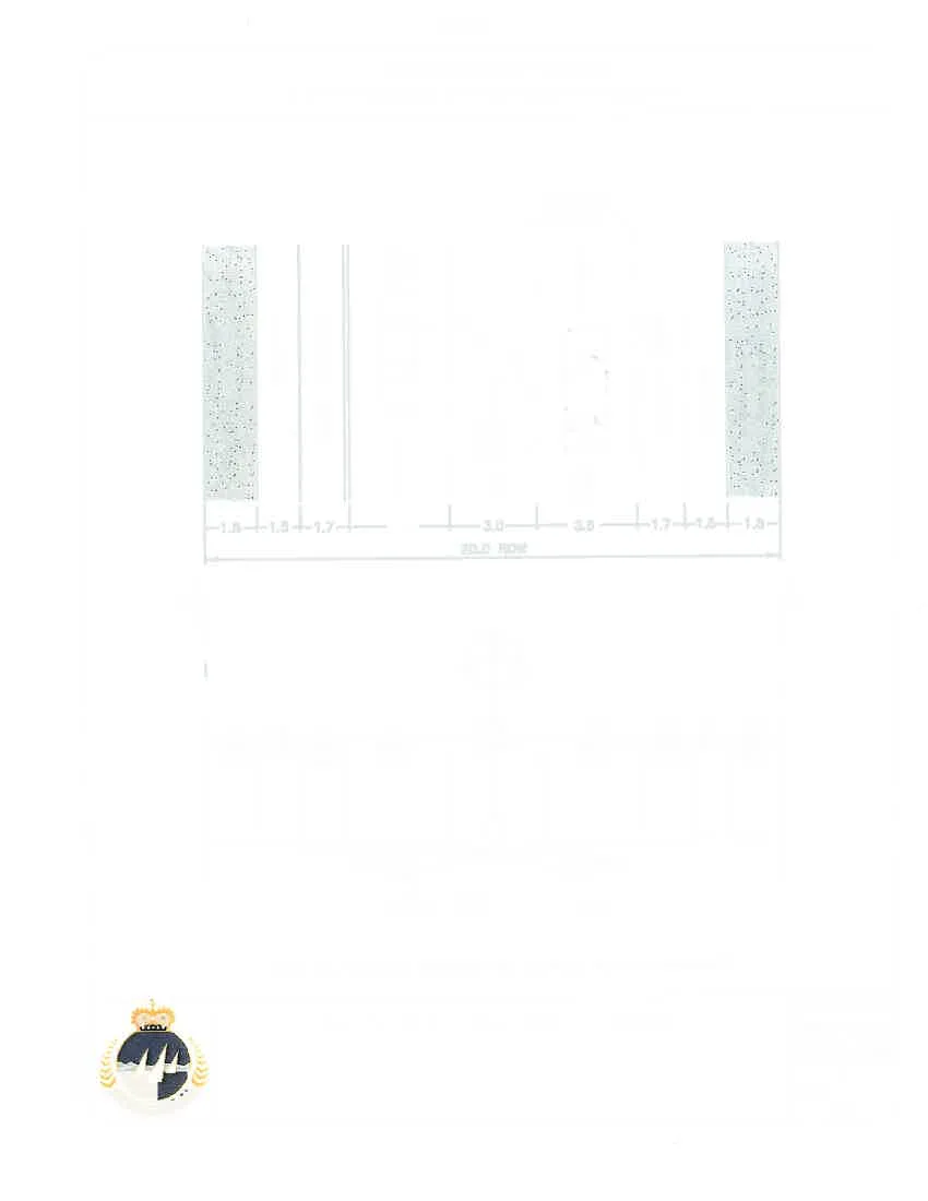 Collector 20m ROW Urban Class B Plan and Cross-Section Drawings