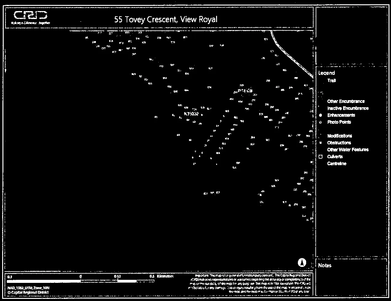 Figure 1. Overview map of the subject property within the Town of View Royal.