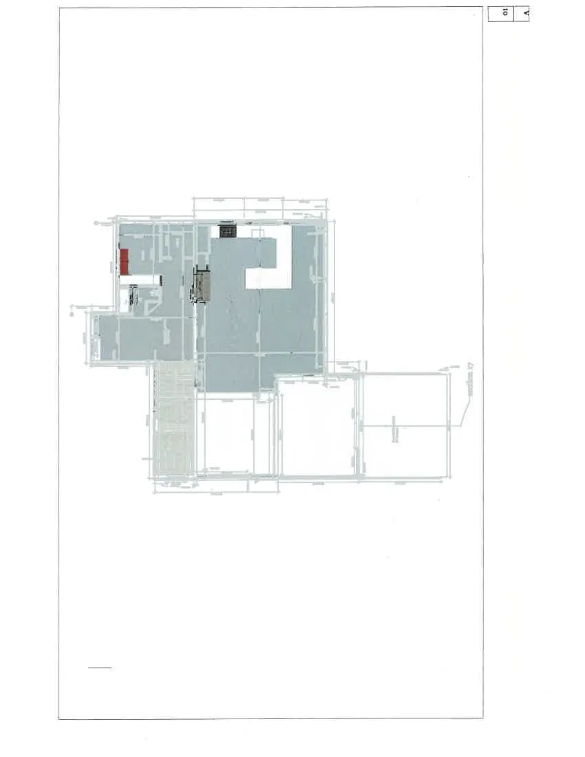 Detailed 2D architectural diagram for the main floor plan