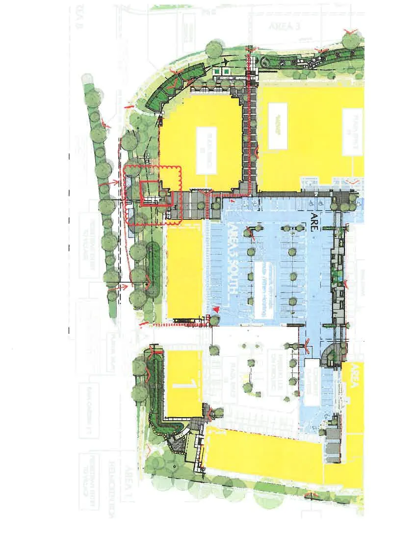 Full-color overall site plan for the Eagle Creek Village development